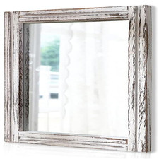 Wandspiegel Holz Rechteckig