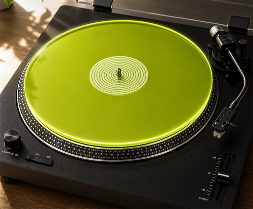 Acrylic turntable slip mat - turntable,
