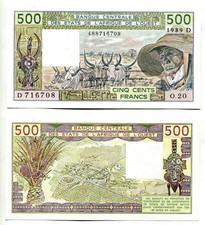 500 Francs West African States