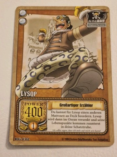 One piece karte c12 - rg-c12, lysop