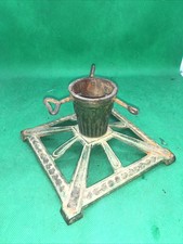 Tannenbaumständer Weihnachtsbaumständer alt Gusseisen Stern Nostalgie Deko Retro