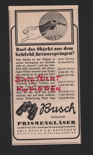 Rathenow werbung 1939 emil - werbung, 1939,