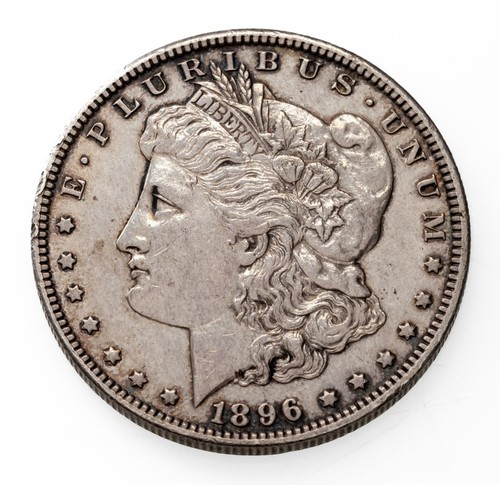 1896 silber morgan - morgan, dollar