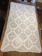 Große patchwork häkeldecke - große, patchwork-häkeldecke