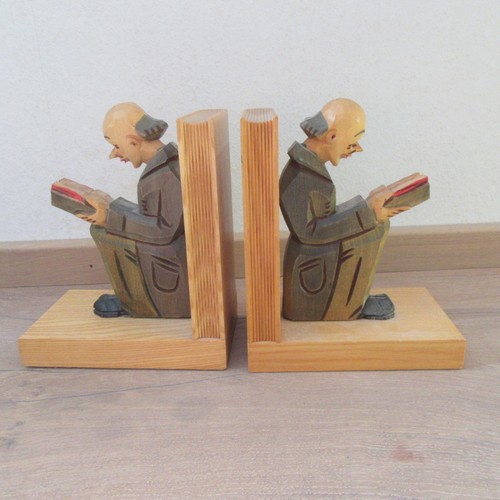 Buchstützen 2er set aus - buchstützen,