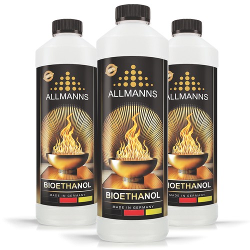 Allmanns bio ethanol 100 - bio-ethanol, |