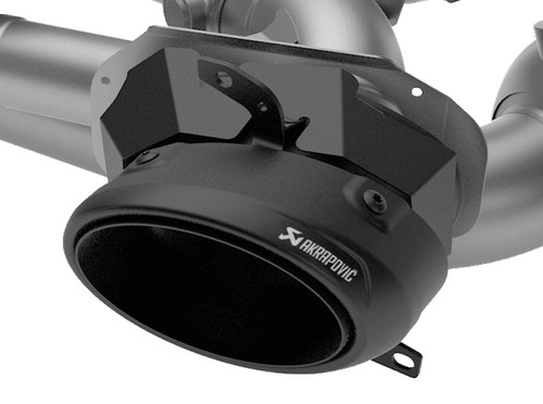 Akrapovic titan black - black, duplex