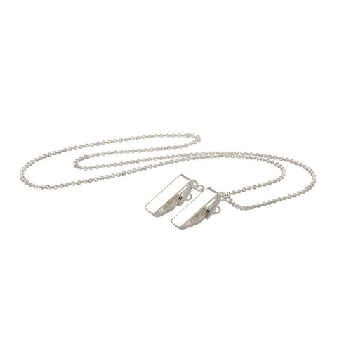 Serviettenkette echtes silber - serviettenkette,