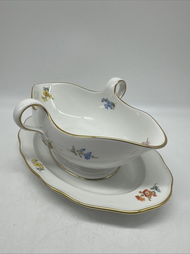 Meissen sauciere mit - meissen,
