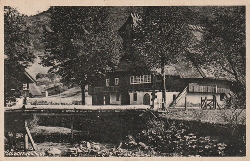 Schwarzwaldhaus von 1955 - ak,