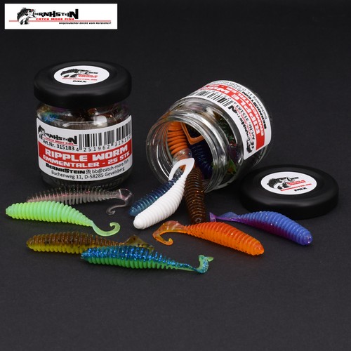 50mm ripple wurm - wurm, mit