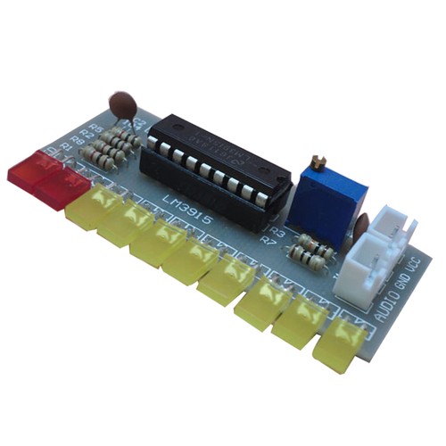 Lm3915 audio pegel anzeige - pegel, diy