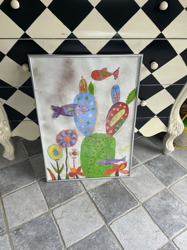 Gemälde 60x43 modern - modern, bunt