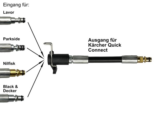 Schlauchverbinder adapter für - adapter,