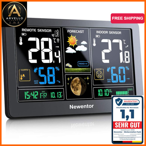 Newentor wetterstation funk - wetterstation,