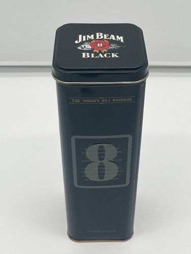Jim beam black metalldose - black,