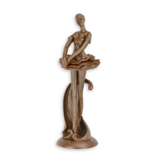 Gusseisenfigur ballerina - gusseisenfigur, in