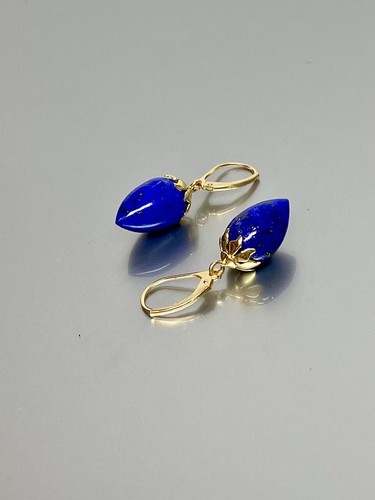 18k gold fill lapislazuli - 18k,