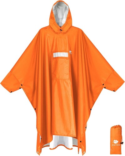 Regenponcho mit ärmeln - regenponcho,