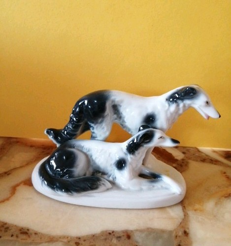 Porzellan windhunde gemarkt - windhunde,