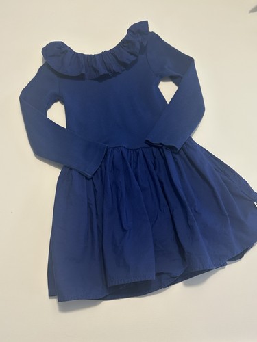 Molo kleid volant blau - molo,