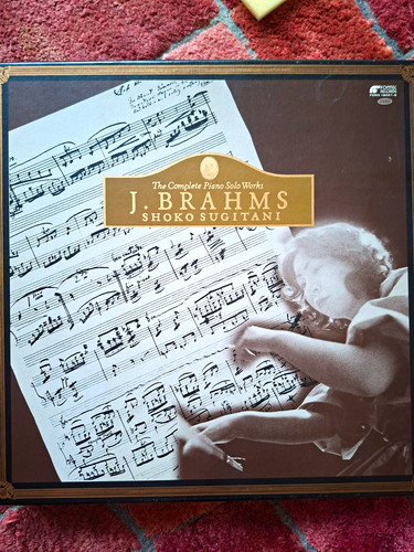 Brahms box schallplatten piano - brahms,