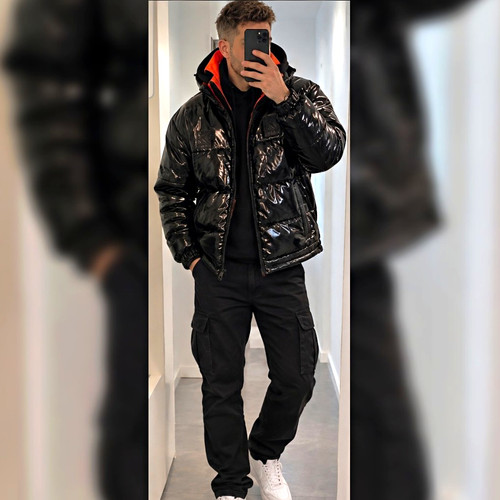 Karl kani herren - kani, pufferjacke