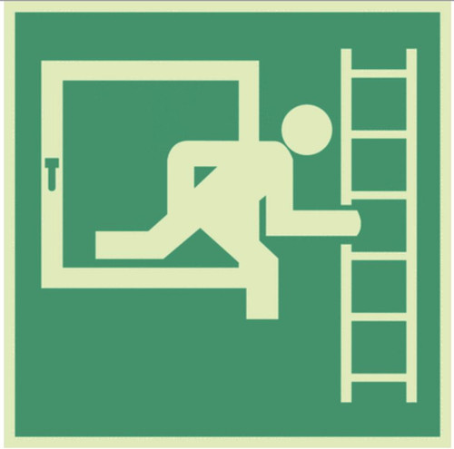 Notausstieg notausgang schild - notausstieg,