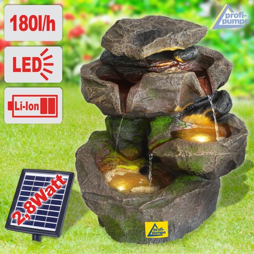 Gartenbrunnen solar teichpumpe - gartenbrunnen,