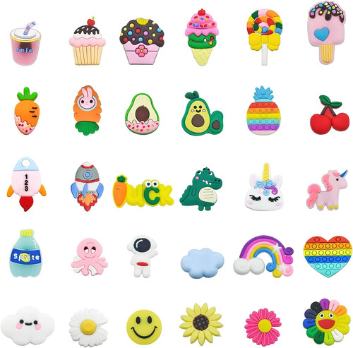 Stück croc pins - 30,