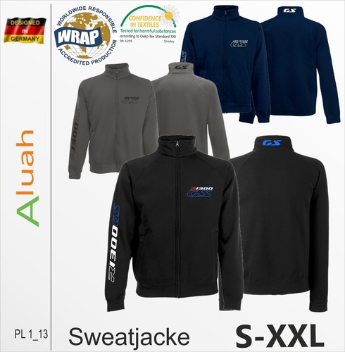 R1300gs sweatjacke für - r1300gs, bmw