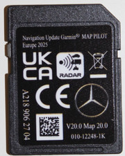 Karte für mercedes garmin - sd,