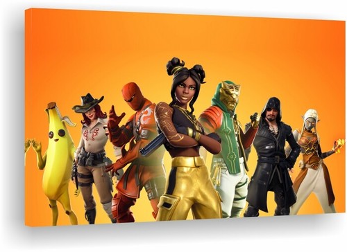 Wandbild fortnite canvas - wandbild,