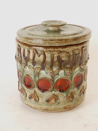 Vintage rumtopf keramik - vintage,