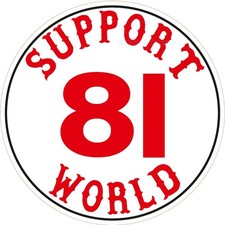 287 288 support aufkleber - 81,