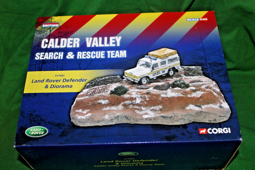 Corgi diorama calder valley - corgi,