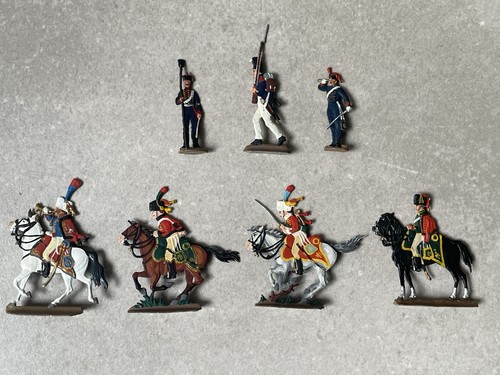 Zinnfiguren napoleonisch - 7x,