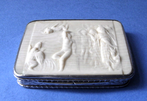 Antike tabatiere mit - antike,