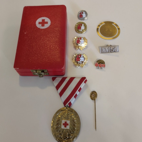 Rotes kreuz orden konvolut - kreuz, +