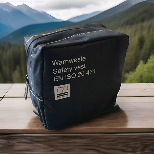 Warnweste en20471 schwarzer - en20471, in