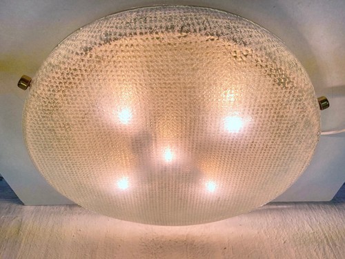 Xxl deckenlampe aus den 70er - den,