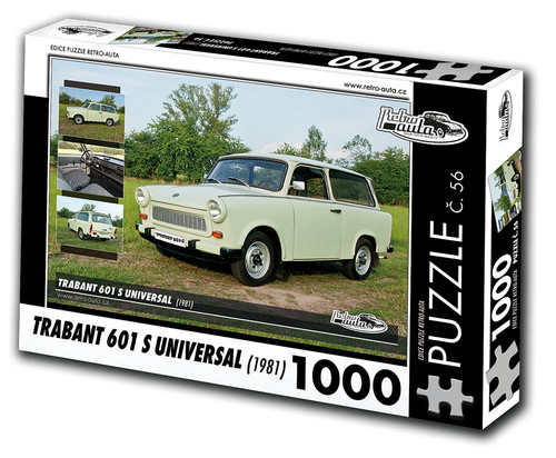 Puzzle trabant 601 s - puzzle,