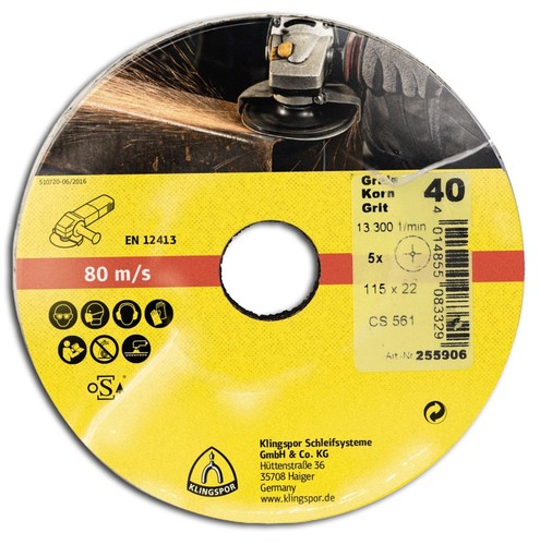 Klingspor fiberscheiben 561 - klingspor,