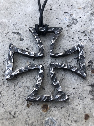 Anhänger eisernes kreuz biker - anhänger,