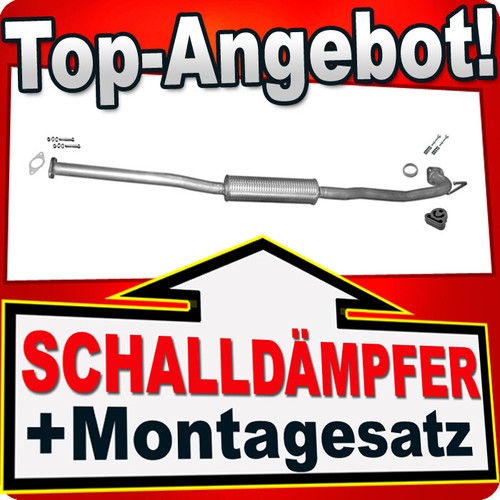 Mittelschalldämpfer für