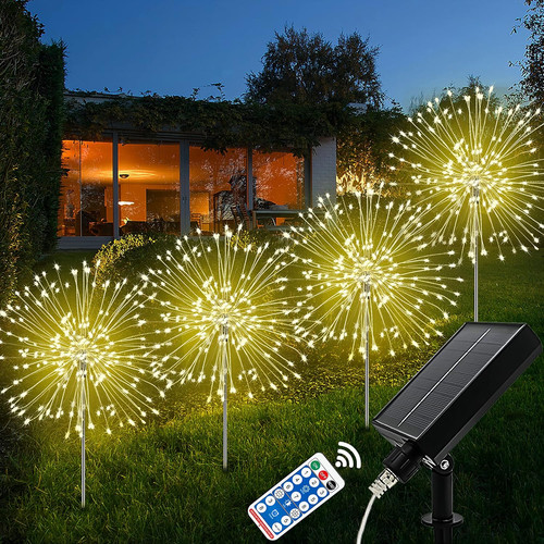 Solarleuchte feuerwerk - solarleuchte,