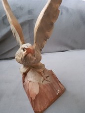 Holz geschnitzt figur adler - ,