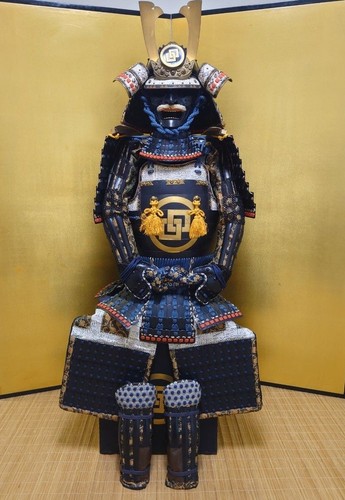 Lebensgroßer samurai rüstung - lebensgroßer,