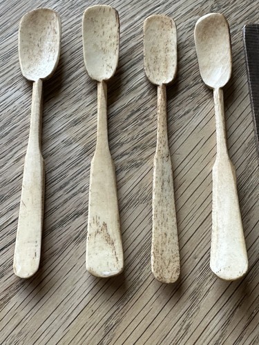 Scrimshaw knochenlöffel - ❌4,