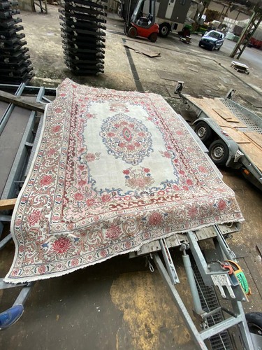 Antiker perserteppich 392 x - 392, cm